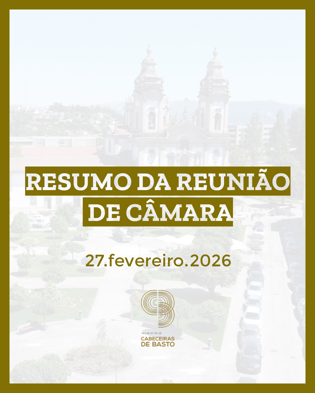 Leia mais sobre Reunião de Câmara