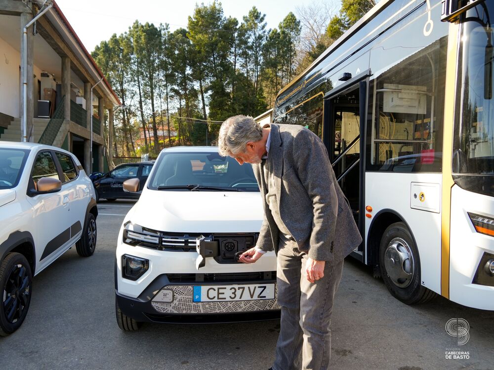 Frota automóvel elétrica