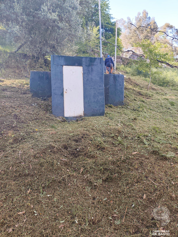 Limpeza dos reservatórios de água