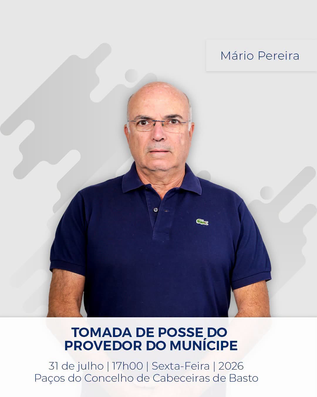 Leia mais sobre TOMADA DE POSSE DO PROVEDOR DO MUNÍCIPE