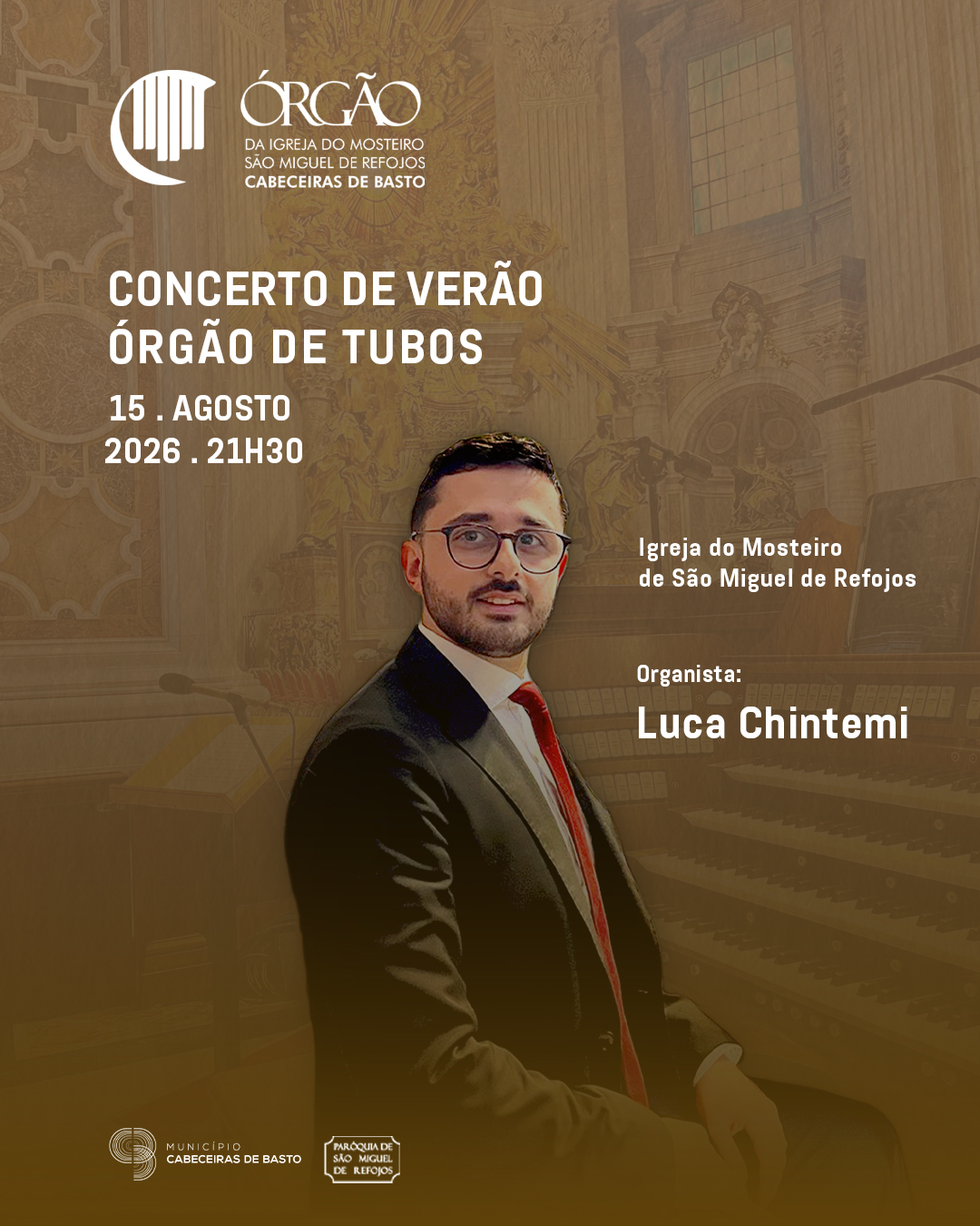 Concerto de Verão - Órgão de Tubos