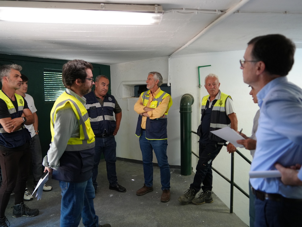 Visita às Infraestruturas do Sistema Municipal de Abastecimento de Água