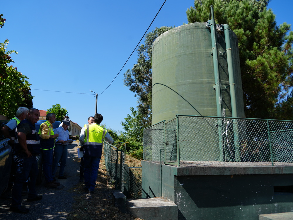 Visita às Infraestruturas do Sistema Municipal de Abastecimento de Água
