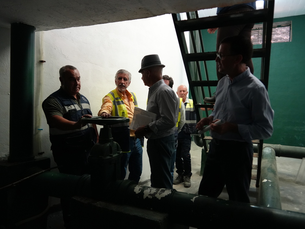 Visita às Infraestruturas do Sistema Municipal de Abastecimento de Água