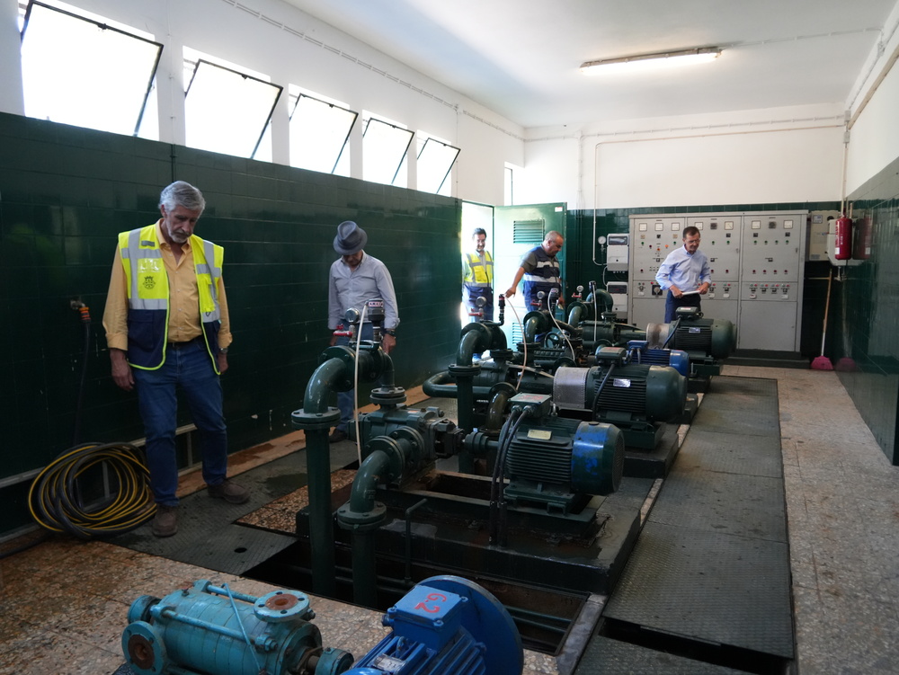 Visita às Infraestruturas do Sistema Municipal de Abastecimento de Água