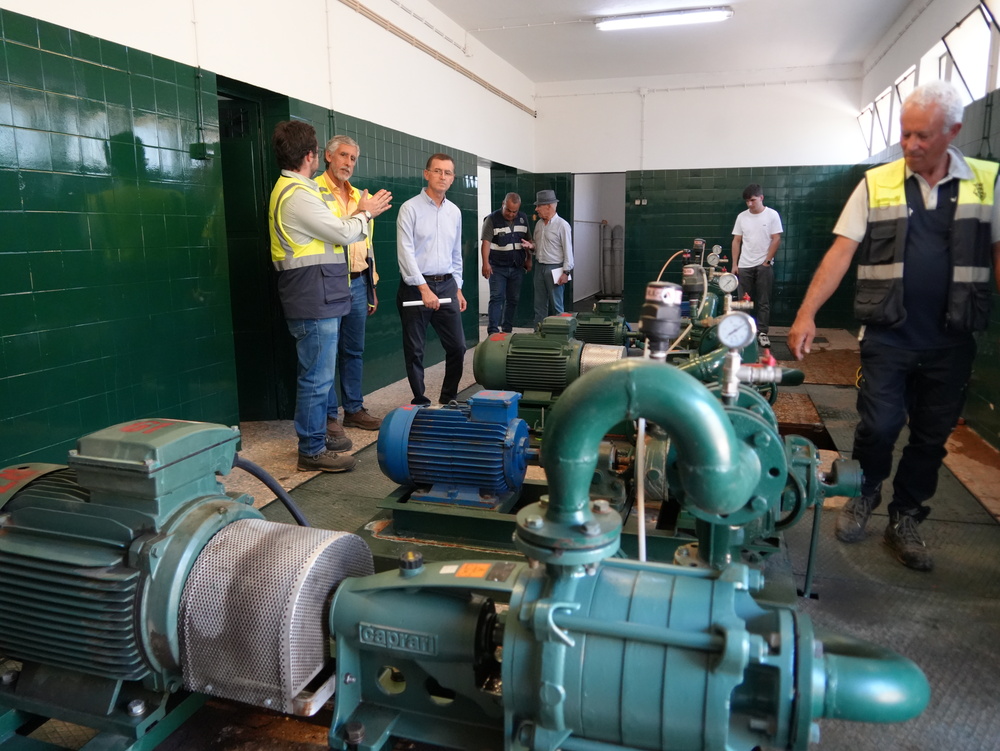 Visita às Infraestruturas do Sistema Municipal de Abastecimento de Água
