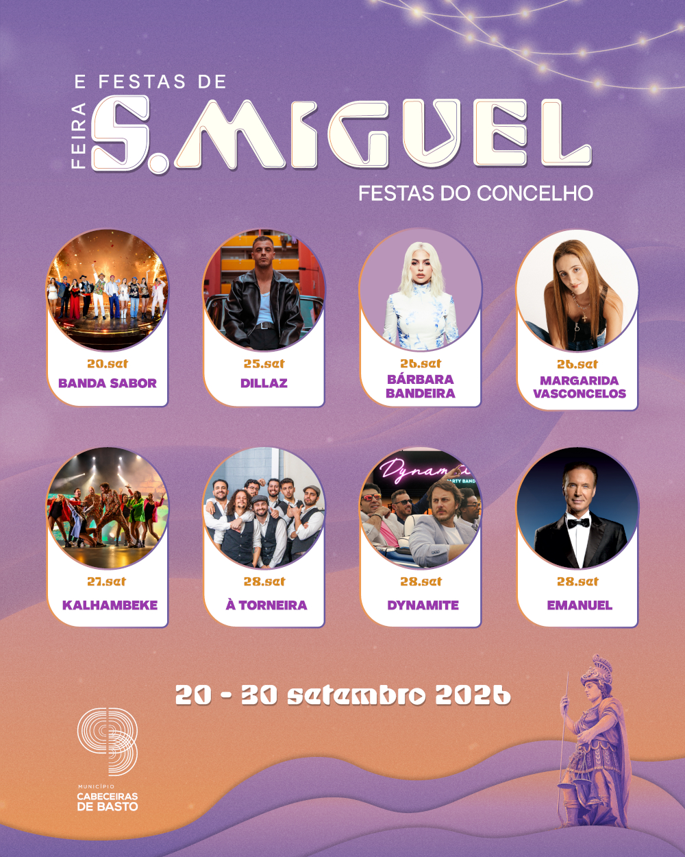 Leia mais sobre Feira e Festas de S. Miguel 2026