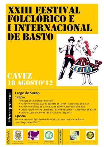 Leia mais sobre Cavez acolhe XXIII Festival Folclórico e I Internacional de Basto